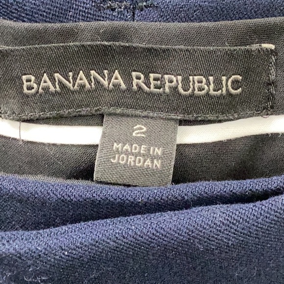 Banana Republic Navy Pants Size 2 - Picture 3 of 4